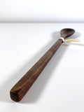 curly walnut cooking spoon