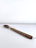 curly walnut cooking spoon