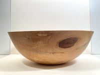 21 1/4" jumbo ambrosia maple bowl